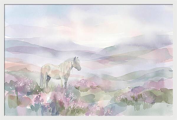 Misty Moorland Pony