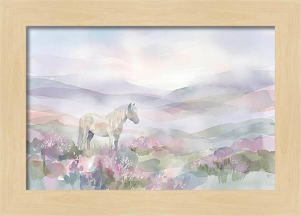 Misty Moorland Pony