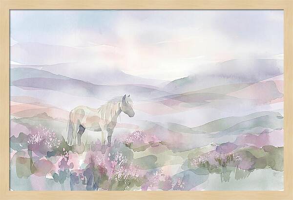 Misty Moorland Pony