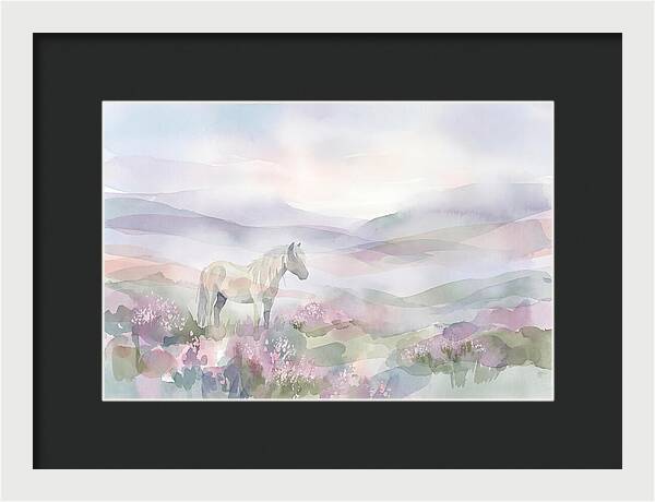 Misty Moorland Pony