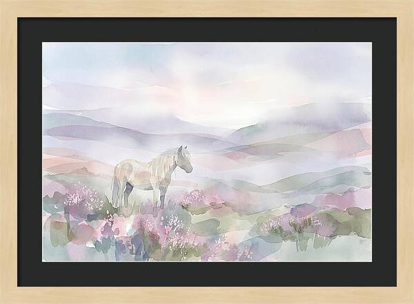 Misty Moorland Pony