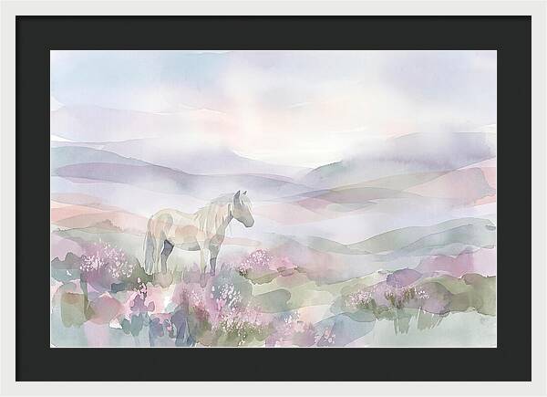 Misty Moorland Pony