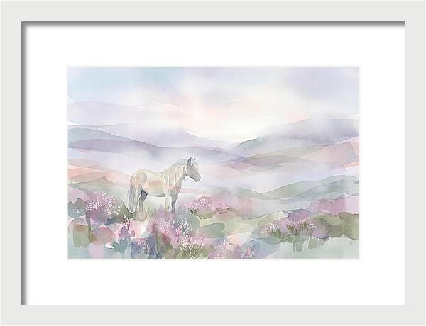 Misty Moorland Pony
