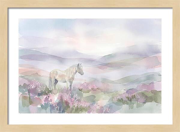 Misty Moorland Pony