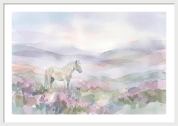 Misty Moorland Pony