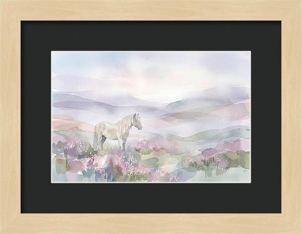 Misty Moorland Pony