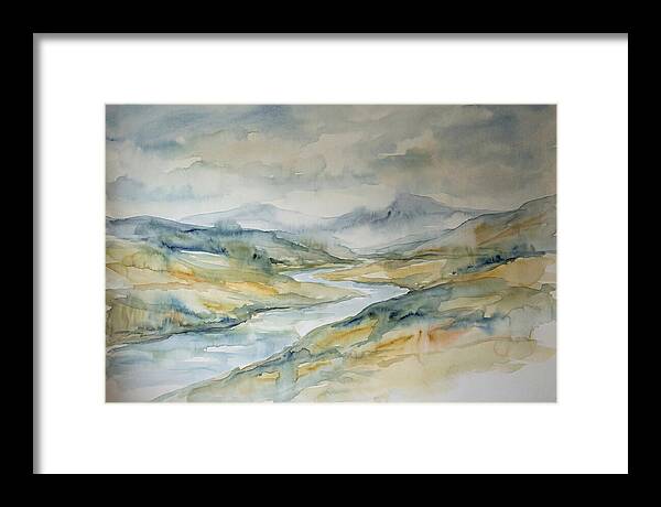Misty Mountain Landscape