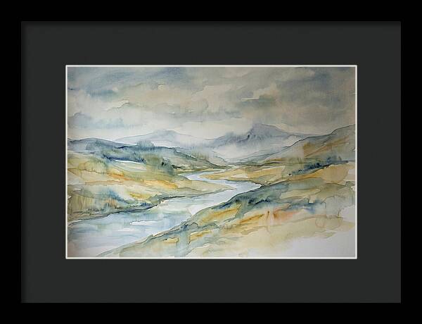 Misty Mountain Landscape