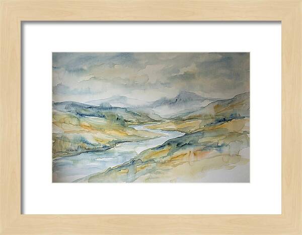 Misty Mountain Landscape