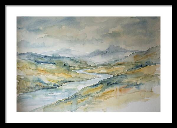 Misty Mountain Landscape