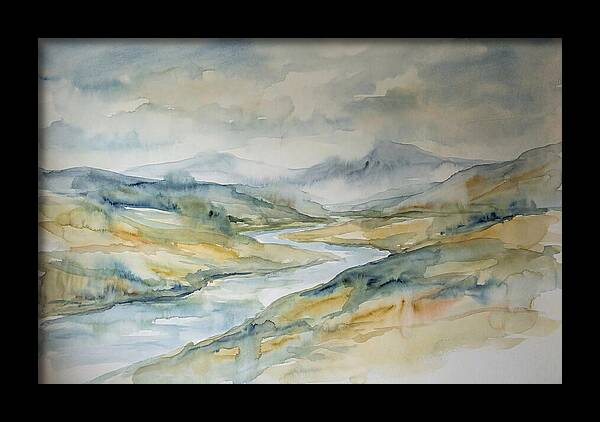 Misty Mountain Landscape