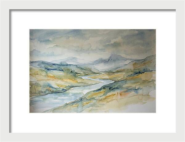 Misty Mountain Landscape