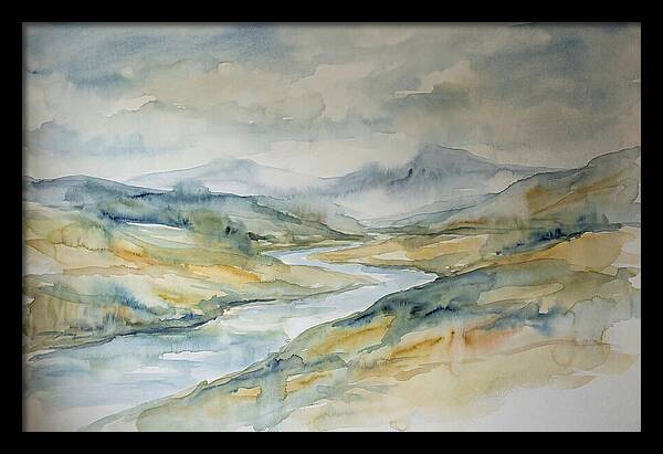 Misty Mountain Landscape