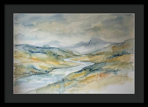 Misty Mountain Landscape