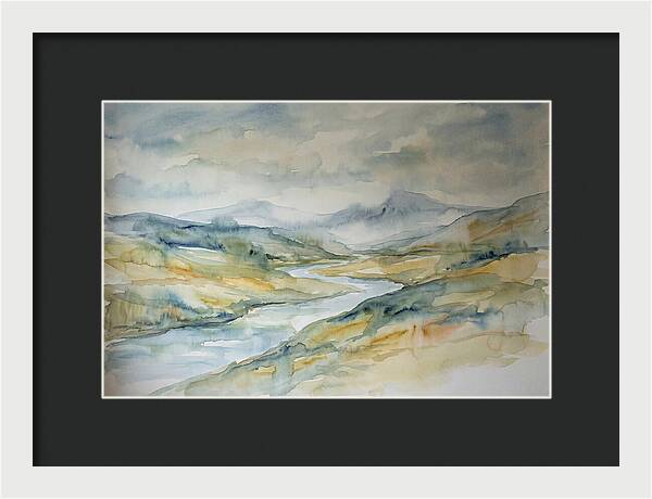 Misty Mountain Landscape