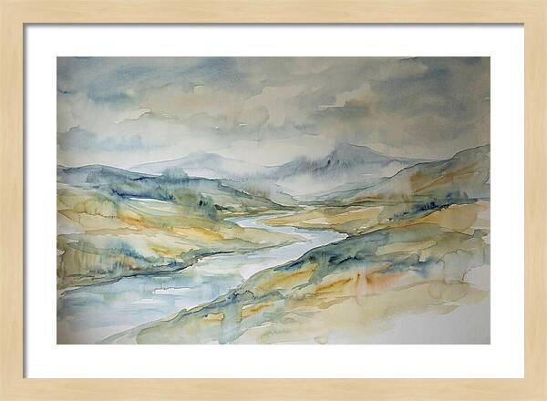Misty Mountain Landscape