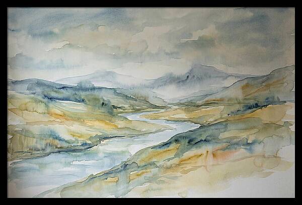 Misty Mountain Landscape