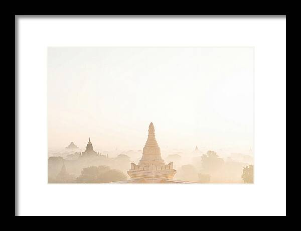 Misty Sunrise Over Bagan