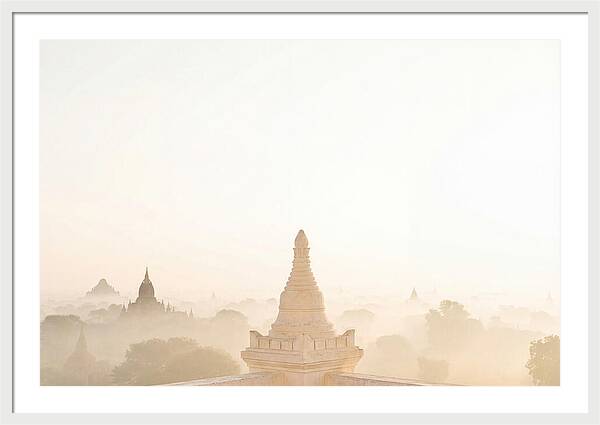 Misty Sunrise Over Bagan
