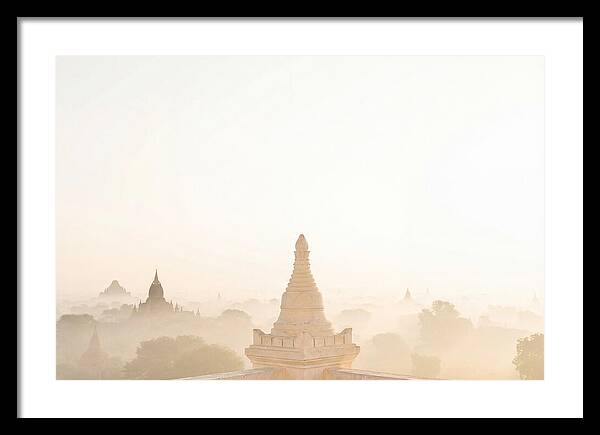Misty Sunrise Over Bagan