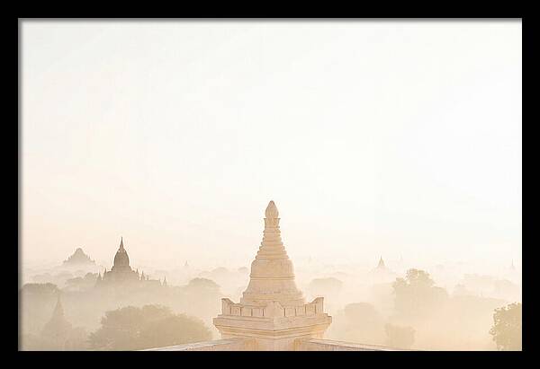 Misty Sunrise Over Bagan