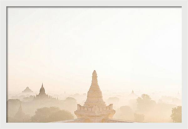 Misty Sunrise Over Bagan