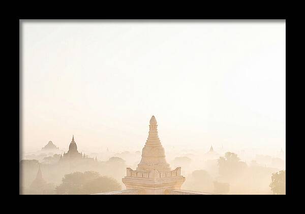 Misty Sunrise Over Bagan