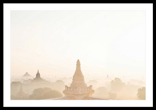 Misty Sunrise Over Bagan