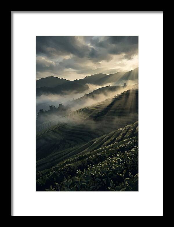 Misty Tea Plantation Serenity