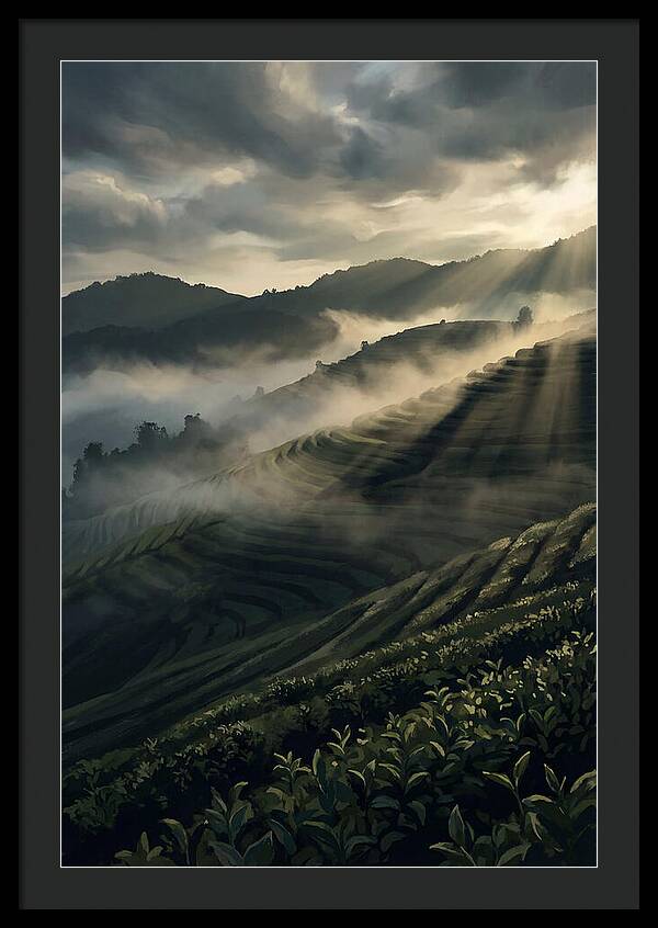 Misty Tea Plantation Serenity