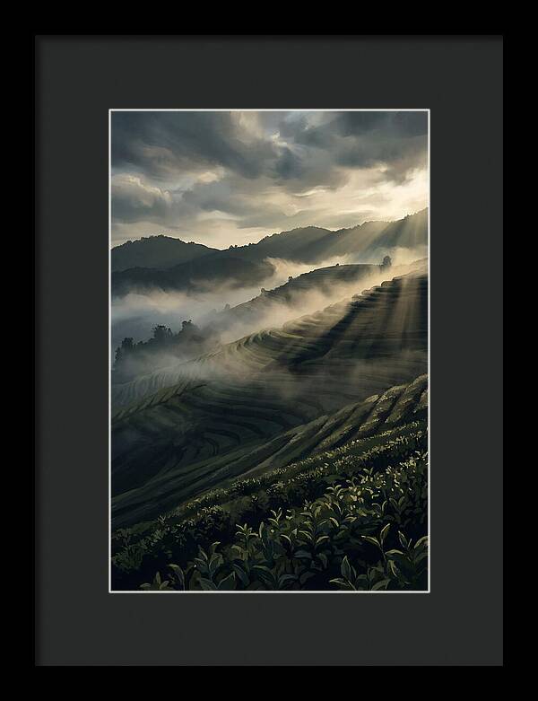 Misty Tea Plantation Serenity