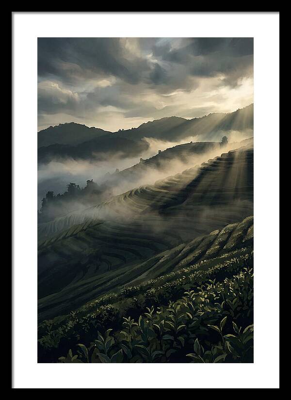 Misty Tea Plantation Serenity