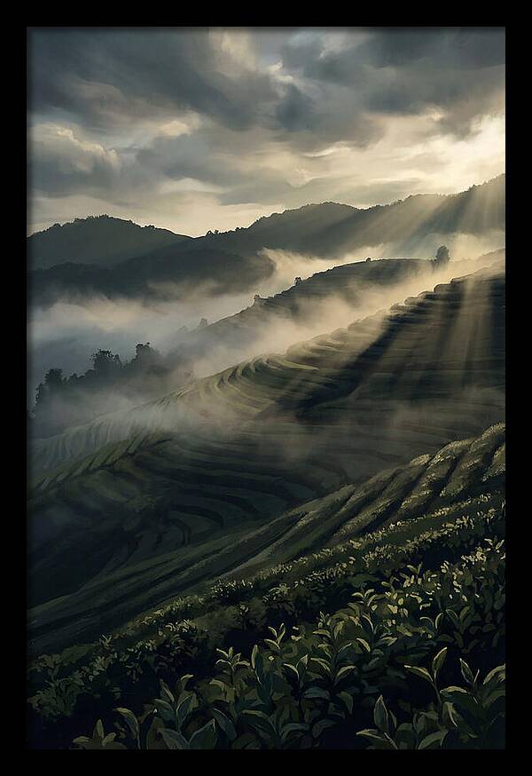 Misty Tea Plantation Serenity
