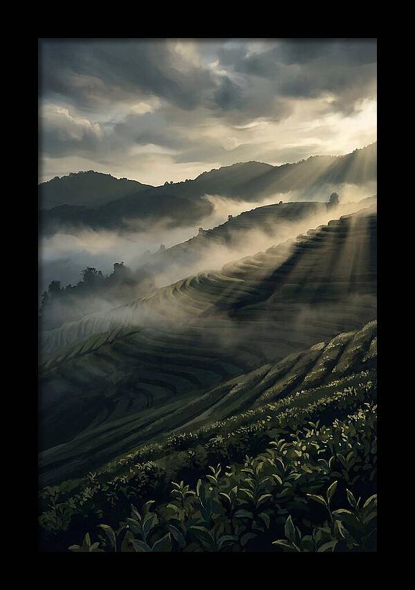 Misty Tea Plantation Serenity