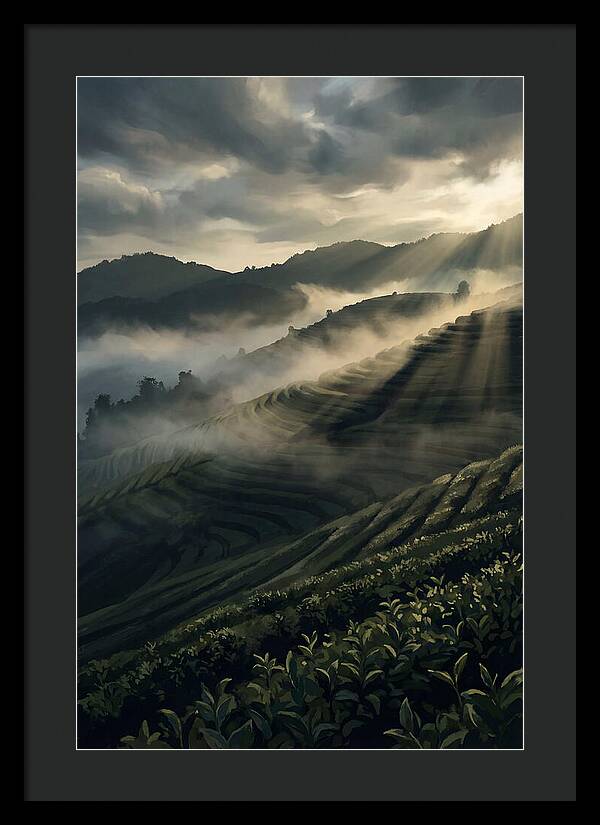Misty Tea Plantation Serenity