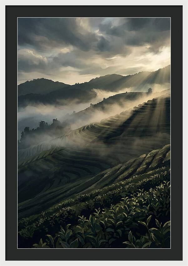 Misty Tea Plantation Serenity