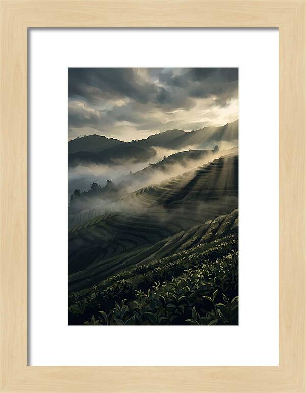 Misty Tea Plantation Serenity