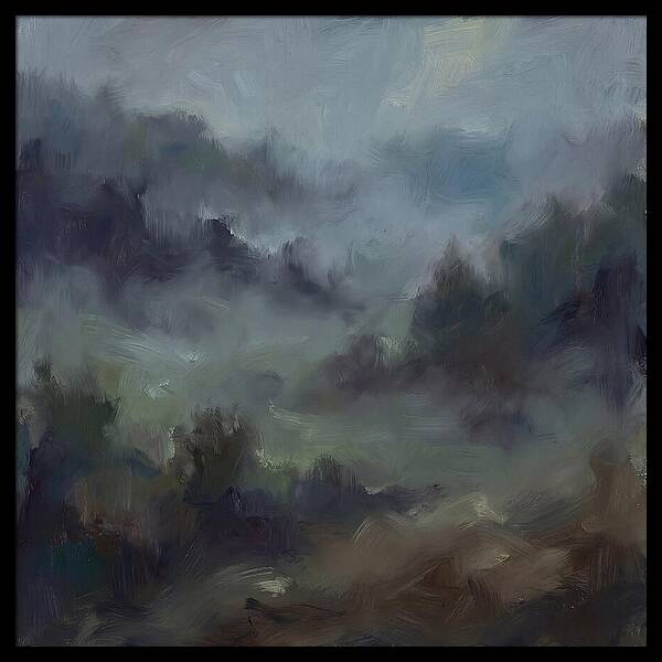 Misty Tranquility In Nature
