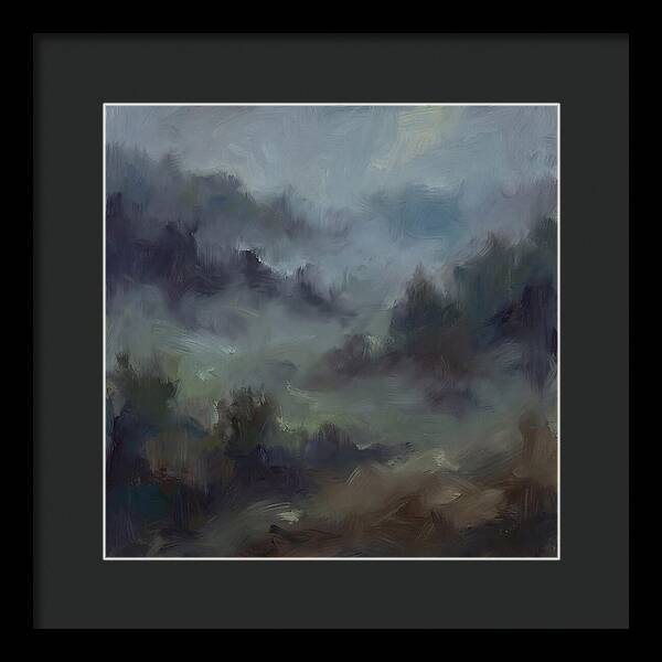 Misty Tranquility In Nature