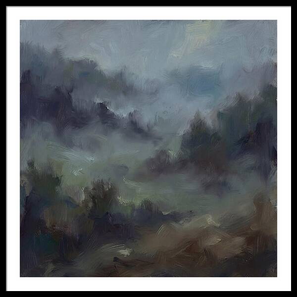 Misty Tranquility In Nature