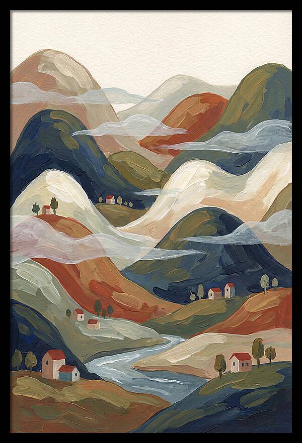 Misty Valley Landscape