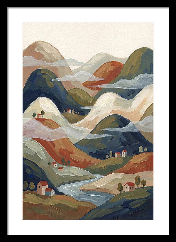 Misty Valley Landscape