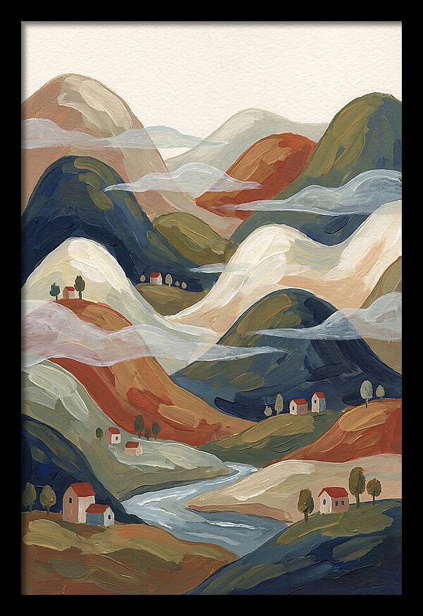 Misty Valley Landscape