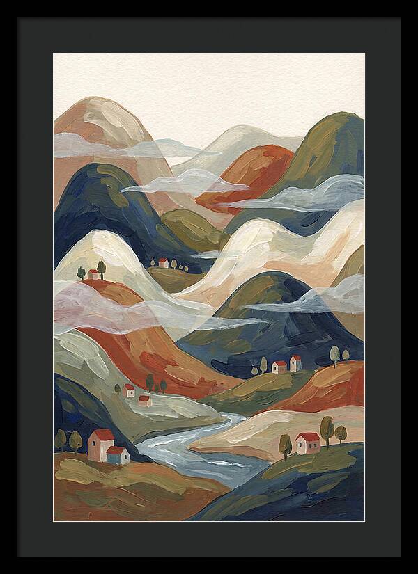 Misty Valley Landscape