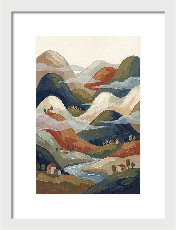 Misty Valley Landscape