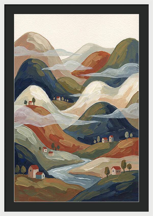 Misty Valley Landscape