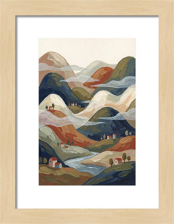 Misty Valley Landscape