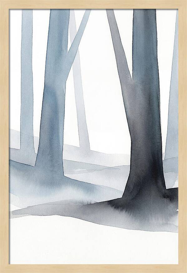 Misty Woodland Tranquility