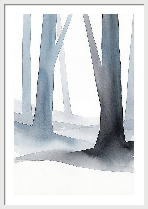 Misty Woodland Tranquility
