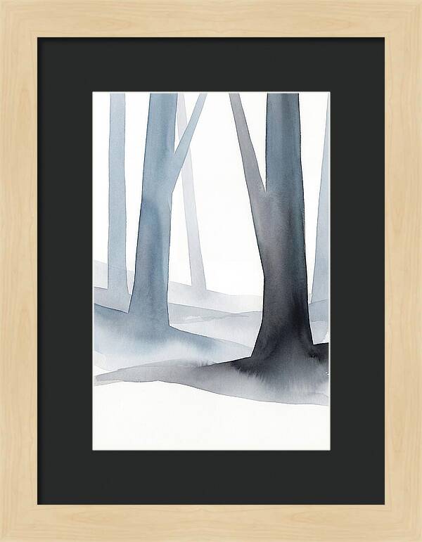 Misty Woodland Tranquility